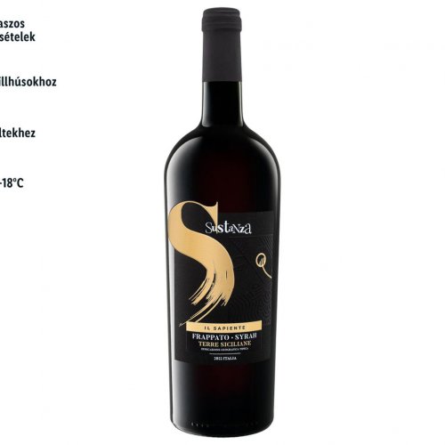 Sustanza Frappato-Syrah Terre Siciliane száraz vörösbor 14 % 0,75 L 0.75  liter | Cashmap.hu: akciók, árösszehasonlítás, bevásárlólista